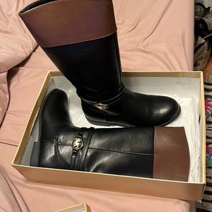 kids leather boots